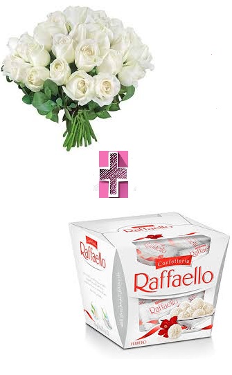 Buquê Rosa Alba + Raffaello